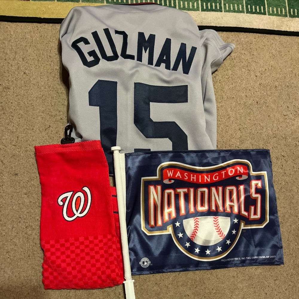 Majestic Gray Washington Jersey